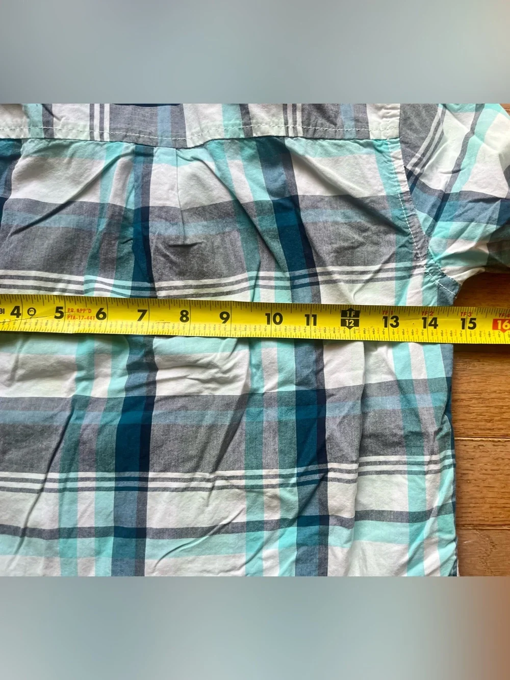 Boy’s Long Sleeve Plaid Button Down Top